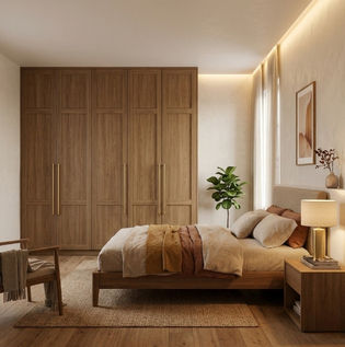 Hinged Sunmica Wardrobes for a Classic Style