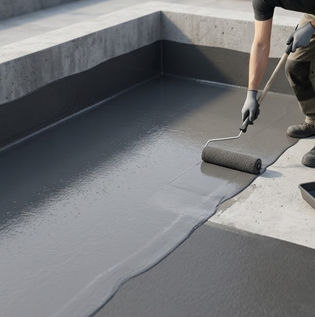 Liquid Waterproofing Membrane Application