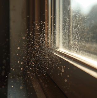 Drafts and Dust Entering Through Window Gaps