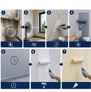 Step-by-Step Waterproofing Before Painting Walls