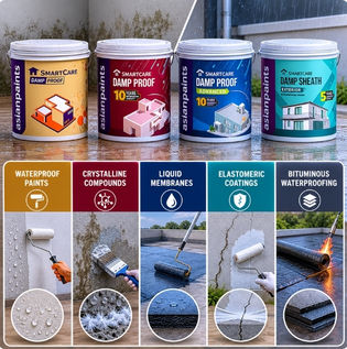 Waterproofing Products and Materials for Indian Homes