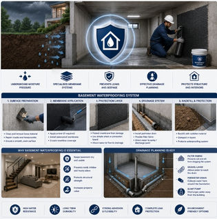 Basement Waterproofing and Moisture Protection