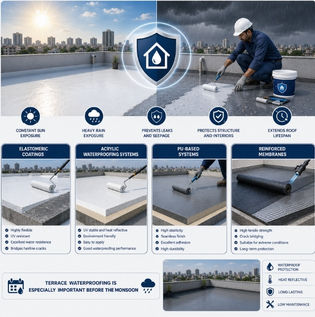 Terrace Waterproofing Solutions for Indian Homes