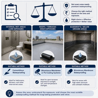 Choosing the Right Waterproofing Method