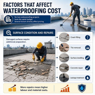 Factors That Influence Waterproofing Expenses