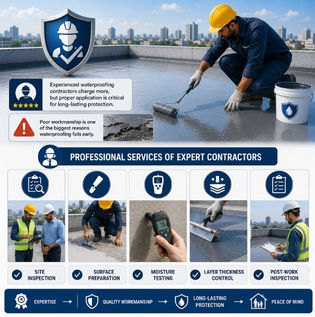 Importance of Skilled Waterproofing Contractors
