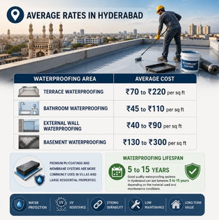 Waterproofing Cost Guide for Hyderabad Homes