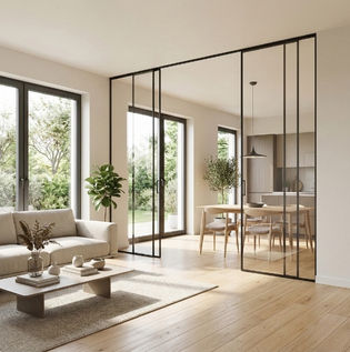 Using Glass Elements to Enhance Light Flow in Homes