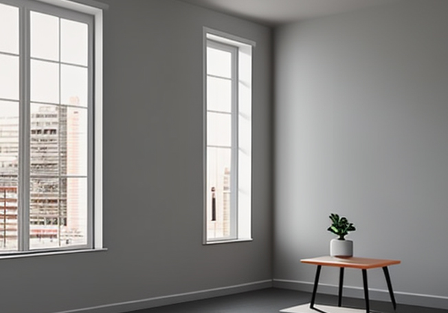 Grey emulsion paint for living room walls - Asian Paints