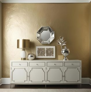 Metallic Paint for Interior Walls