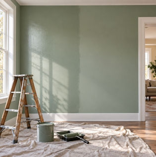 How Fresh Wall Paint Evolves and Settles Over Time