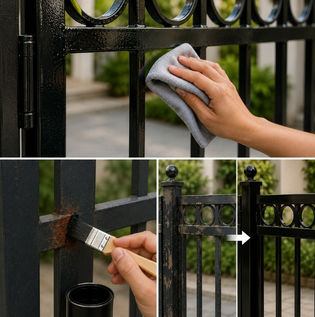 Maintaining Metal Enamel Paint Surfaces
