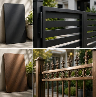 Metallic and Decorative Enamel Paint Finishes