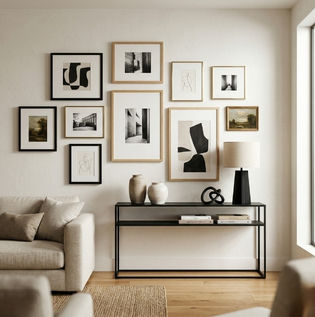 White Walls Perfect for Art and Decor Display