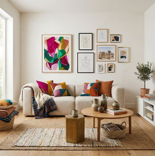 White Walls for Flexible Home Styling