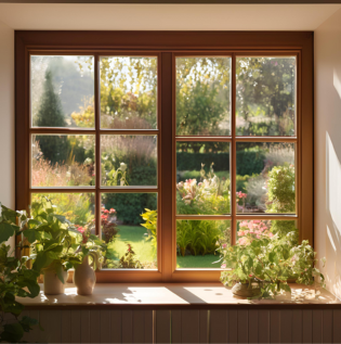 Dual Colour Window Frame - Asian Paints
