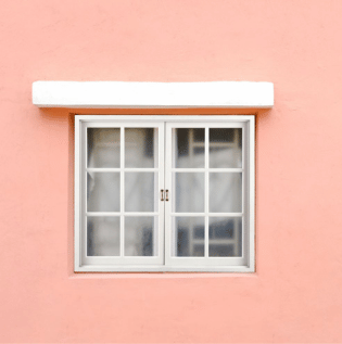 White Coloured Window Grill - Asian Paints