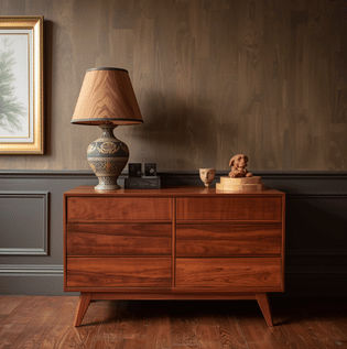 Wood Furniture Not Blending with Wall Paint