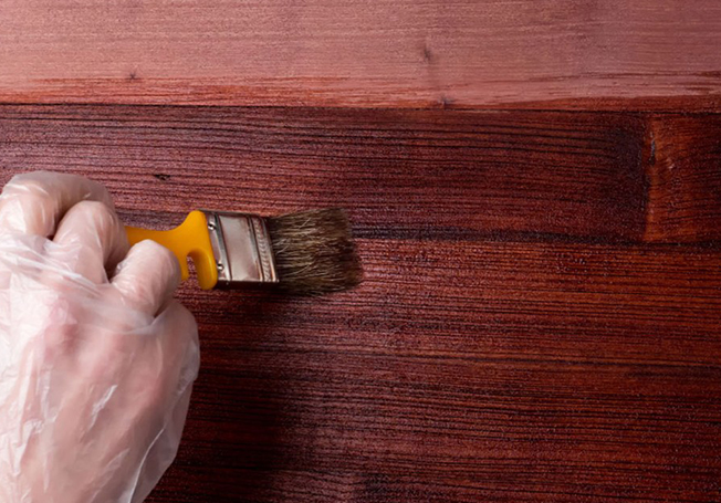 Wood grain painting for your home - Asian Paints