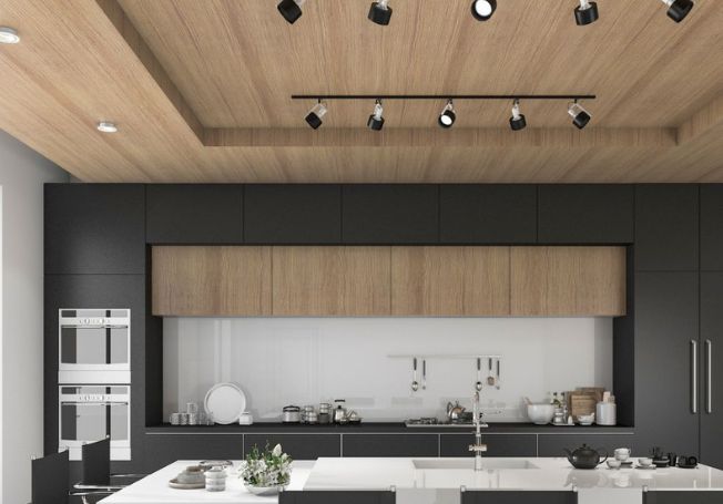 Kitchen Wooden Ceiling - Asian Paints