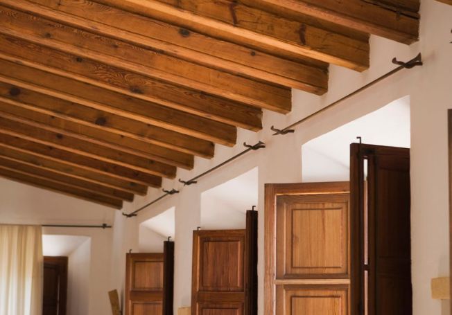 Wooden Bar Ceiling - Asian Paints