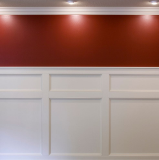 Wooden Wainscotting - Asian Paints