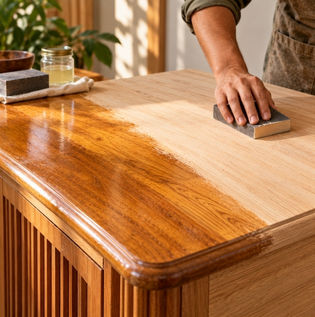 Restoration Techniques for Ambered and Yellowed Wood Finishes