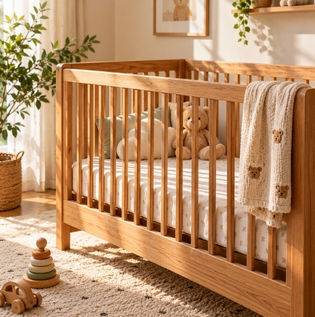 Non-Toxic and Child-Safe Finishes for Wooden Baby Cribs