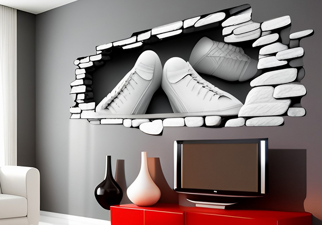 3D wall sticker ideas for your home - Asian Paints