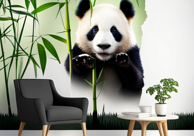 Application of large wall stickers - Asian Paints