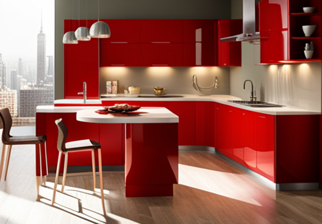 red-kitchen-colour