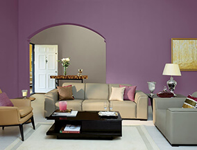 Living Room Colour Combinations - Asian Paints