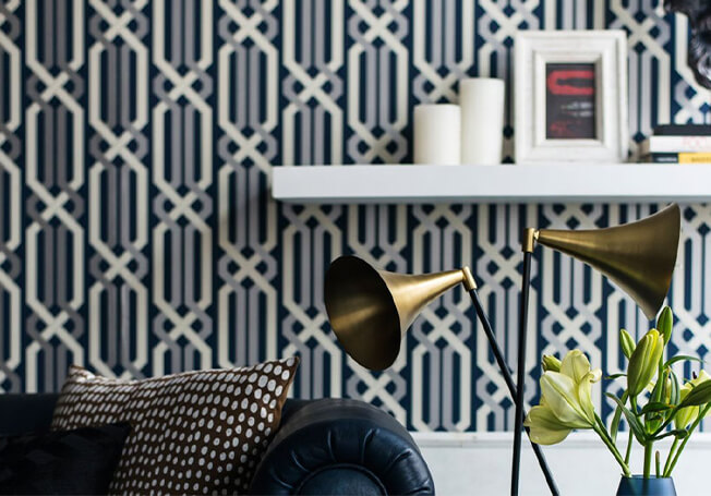 Living Room Wallpaper Design Ideas - Asian Paints
