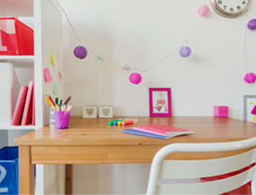 Study Desks for Kids Room Interior - Asian Paints