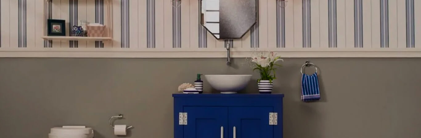 Bathroom Interior Design Makeover - Asian Paints