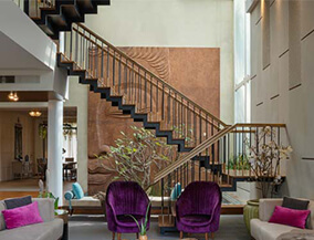 Chic & traditional staircase design  � Asian Paints
