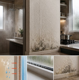 Condensation Causing Damp Walls in Homes