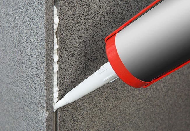 Sealant gun crack covers floor wall - Asian Paints