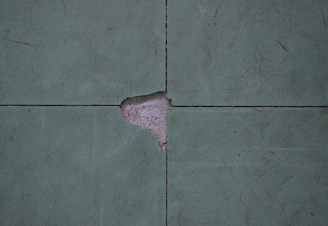 Green Rubber Tiles Rubber Tiles Deteriorate - Asian Paints