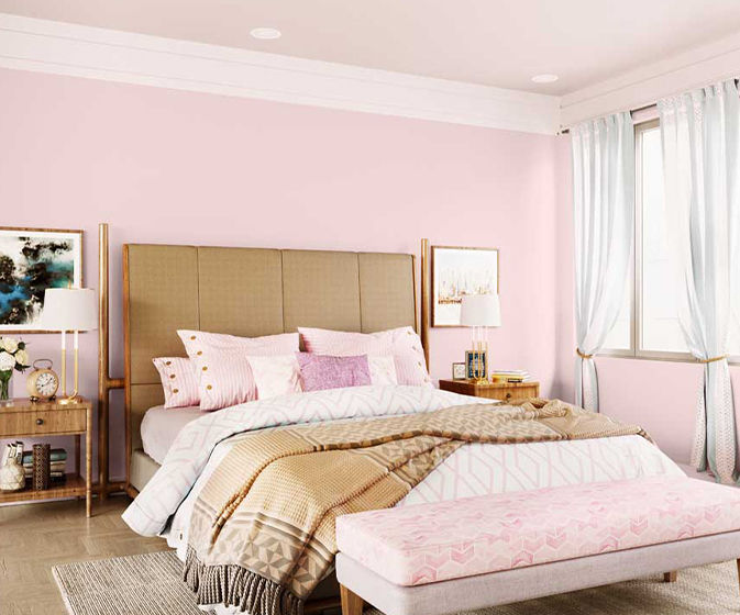 Vibrant Blush (8707) House Wall Painting Colour | Asian Paints