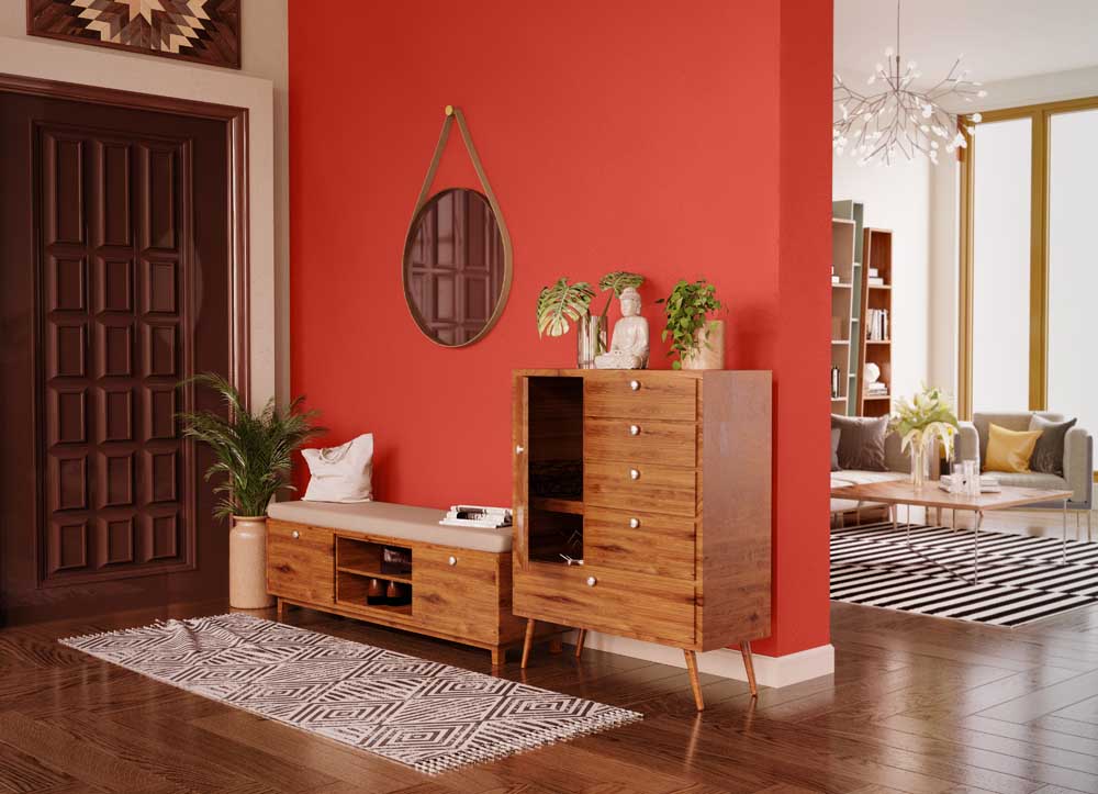 Orange Paint: Wall & Furniture Paint Colors