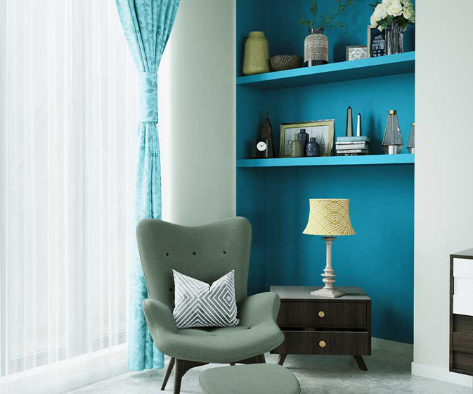 Blue Ripple-N (9673) House Wall Painting Colour | Asian Paints