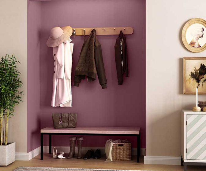 色彩@　0825 Violet Vignette-N (K027) House Wall Painting Colour | Asian Paints