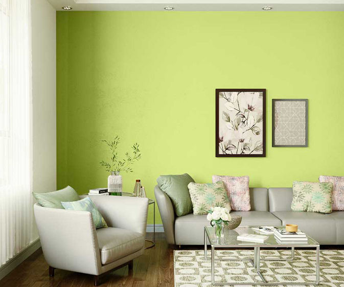 Peppy Lime (7743) House Wall Painting Colour | Asian Paints