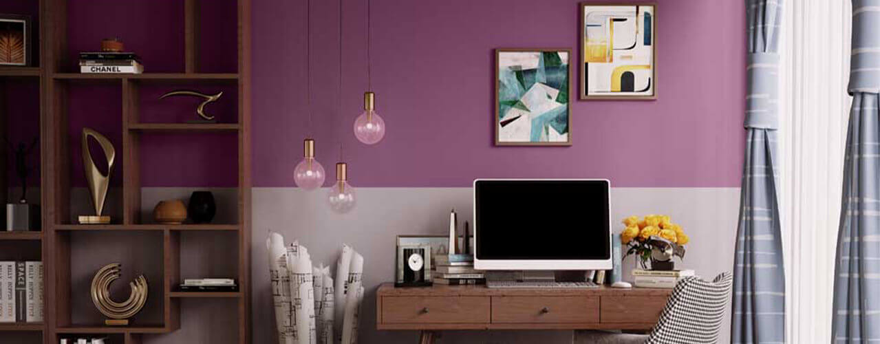 Colour shade Acai berry 9585 for your wall painting - Asian Paints