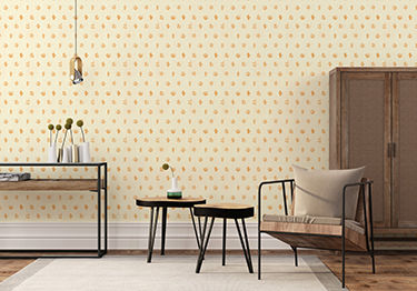 Splendid-Office-Design-with-Yellow-Wallpaper-m