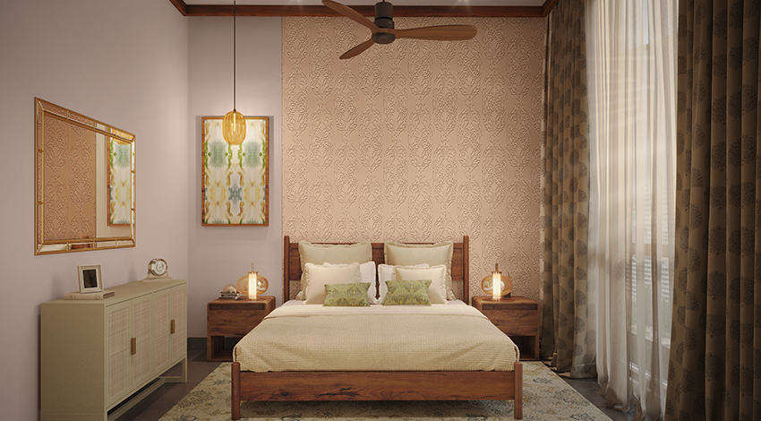 Indian-Contemporary-Wall-Color-Combinations-for-Bedroom
