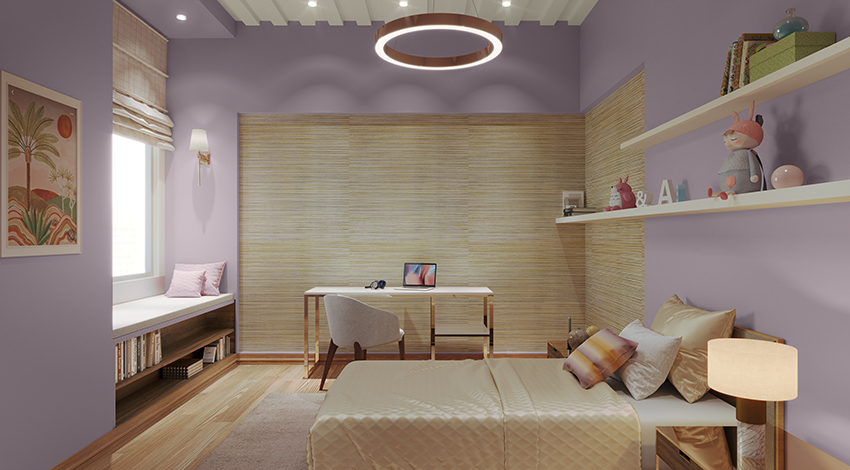 Lilac-Kids-Room-Design