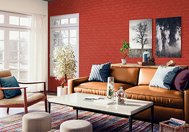 Open-Living-Room-Design-Idea-with-Red-Accent-Wall-m