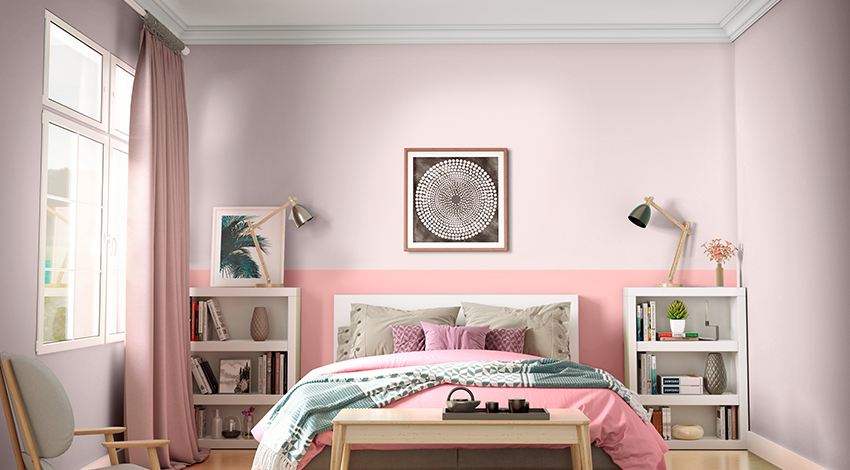 Nursery Pink (8058) House Wall Painting Colour